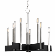 Hudson Valley 8825-PN - 10 LIGHT CHANDELIER