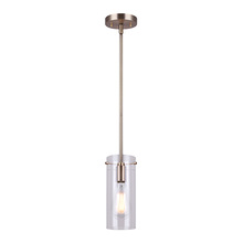 Canarm IPL759A01GD - JONI, GD Color, 1 Lt Pendant, Clear Glass, 100W Type A, 4.75inch W x 16.875 - 58.875inch H