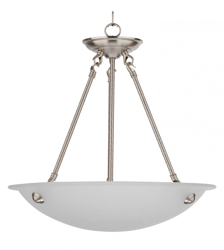 Whitfield CH0055-20AWSS 3-Light Bowl Chandelier