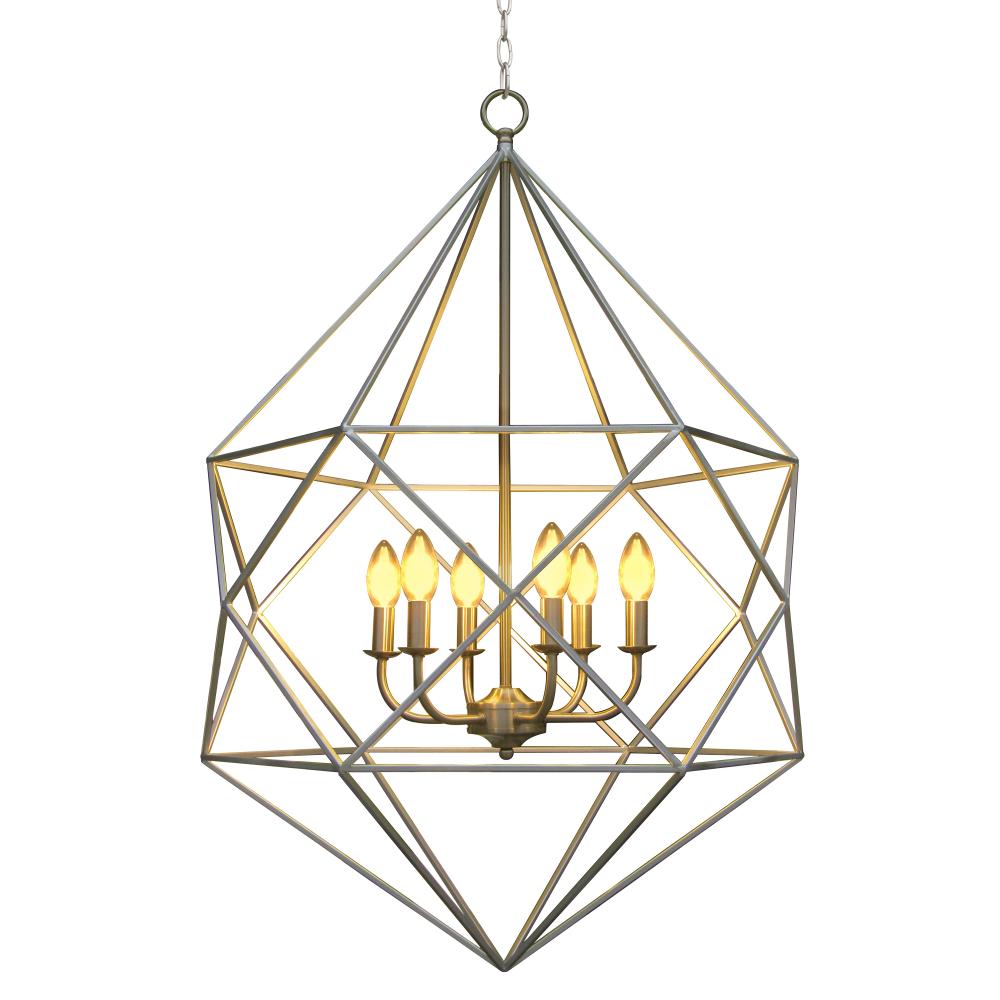 6 Light Chandelier