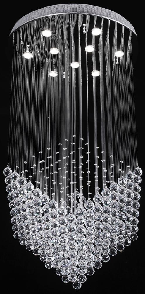 9 Light Crystal Chandelier