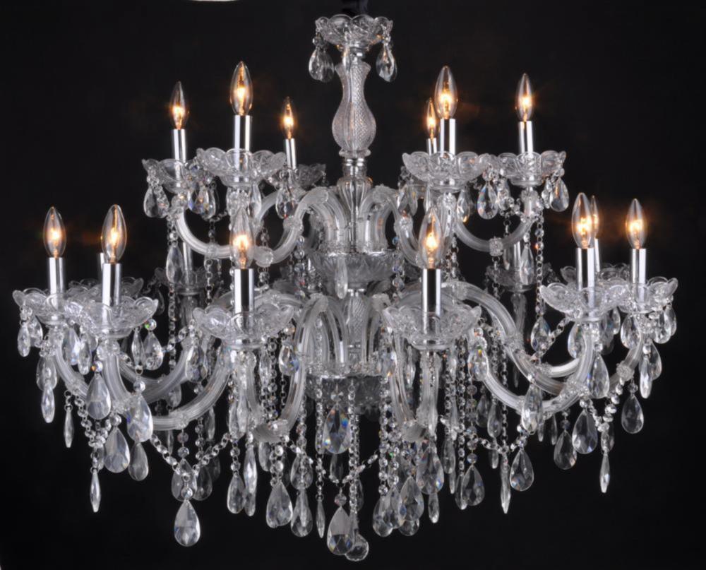 21 Light Crystal Chandelier