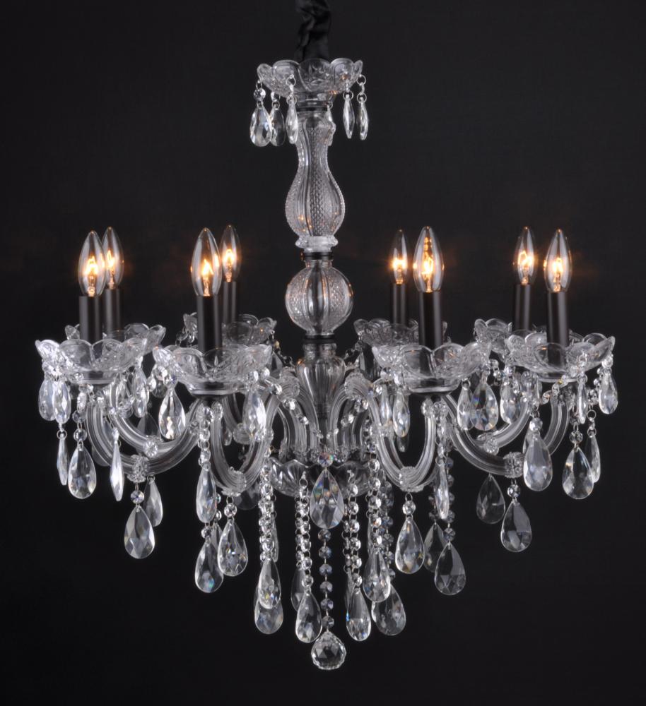 18 Light Crystal Chandelier