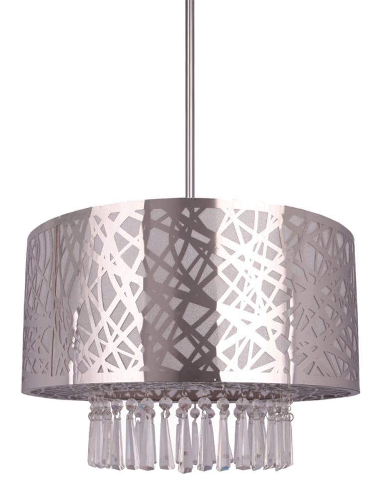 3 Light Chandelier Semi Flush