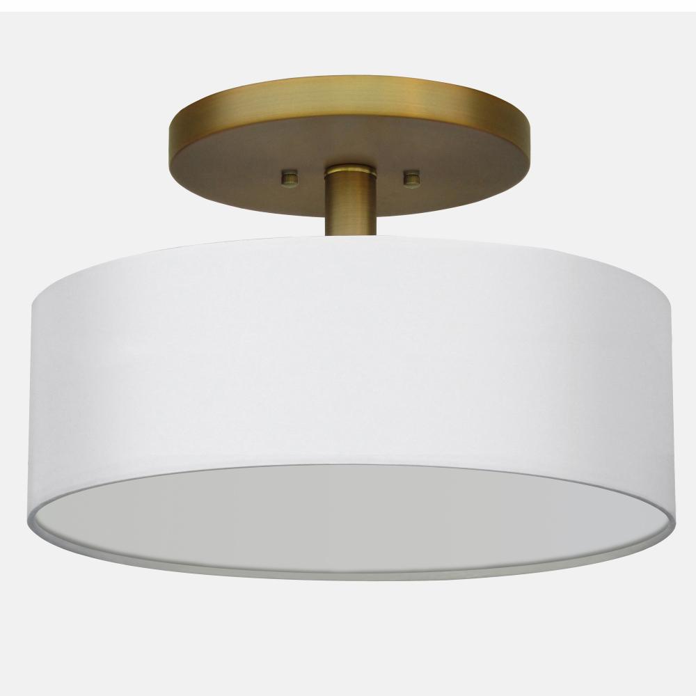 3 Light Semi Flush