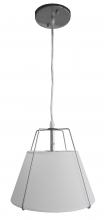 Whitfield SH2019-10FWCH - 1 Light Cone Pendant