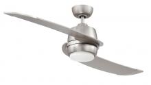 Kendal AC21152-SN - ELLIPSE 52 in. LED 2-blade Satin Nickel Ceiling Fan