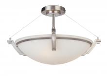 Kendal FFP07POB-03SN/WH - Semi Flush Fixture