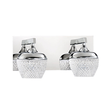 Kendal VF9100-2L-CH - ARIKA series 2-Light 10 Watt Chrome Integrated LED Bath Light