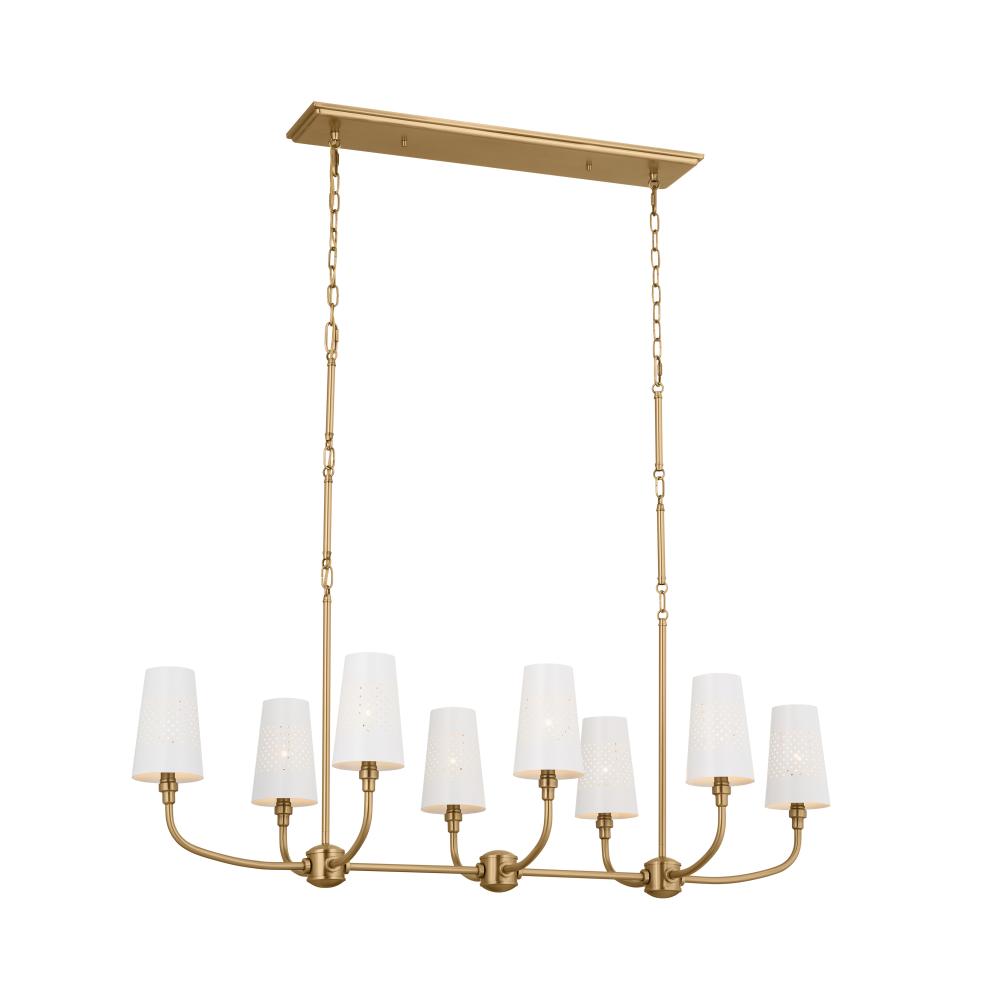 Linear Chandelier 8Lt