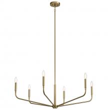 Kichler 52719CPZ - Chandelier 6Lt