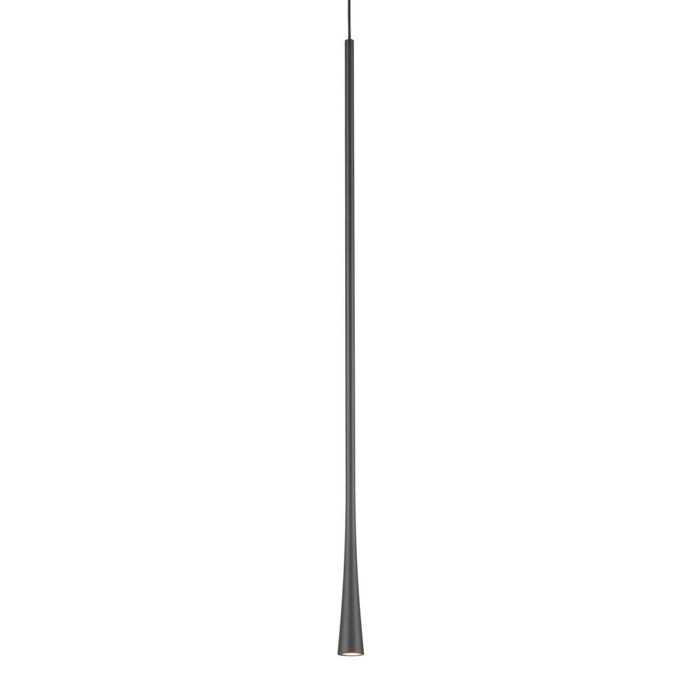 Taper 32-in Black LED Pendant