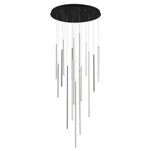 Kuzco Lighting Inc MP14932-BK - Chute 16 Head Black LED Multi Pendant