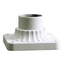 Galaxy Lighting 301000 WH - Outdoor Cast Aluminum Column Adapter - White