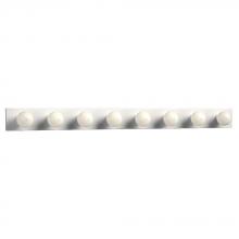 Galaxy Lighting 718200WH - Eight Light Vanity Bar - White