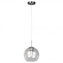 Galaxy Lighting 926454BN - 1L Mini-Pendant BN