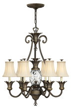 Hinkley Canada 4886PZ - Medium Single Tier Chandelier