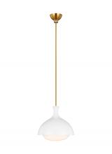 Visual Comfort & Co. Studio Collection AEP1021BBSMWT - Lucerne One Light Medium Pendant