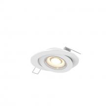 Dals FGM4-CC-V-WH - Multi CCT Flat LED Recessed Gimbal 120 - 277v