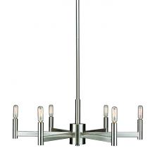 Russell Lighting 105-716/ST/BCH - Teslin Chandeliers Brushed Chrome