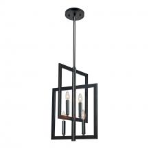 Russell Lighting 277-615/ST/BLK - Carbon Pendants