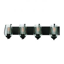 Russell Lighting 783-604/BLK - Bordeaux Vanities Black