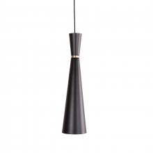 Russell Lighting PD1172/BKSG - Konic - 24 Light  Pendant in Black and Soft Gold