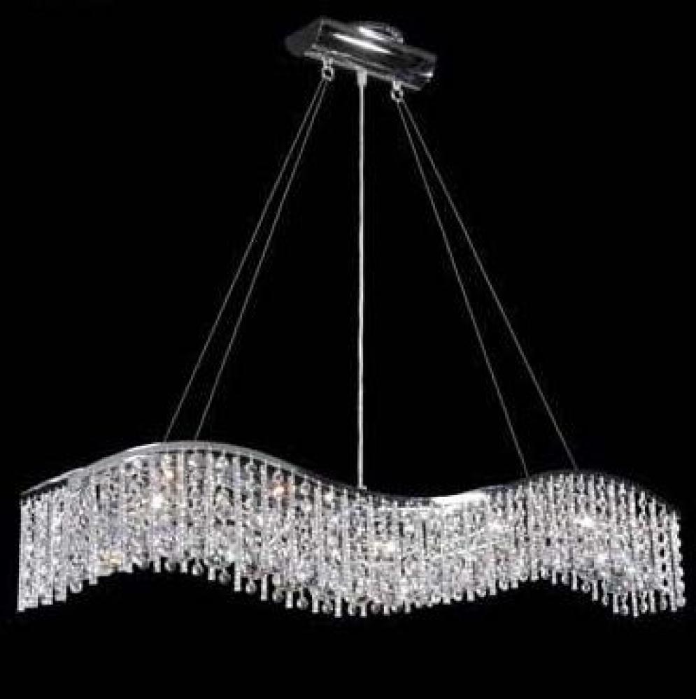 Contemporary Wave Chandelier