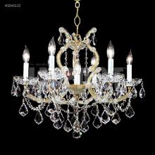 James R Moder 40256GL22 - Maria Theresa 6 Arm Chandelier