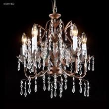 James R Moder 40685VB22 - 5 Arm Mini Crystal Chandelier