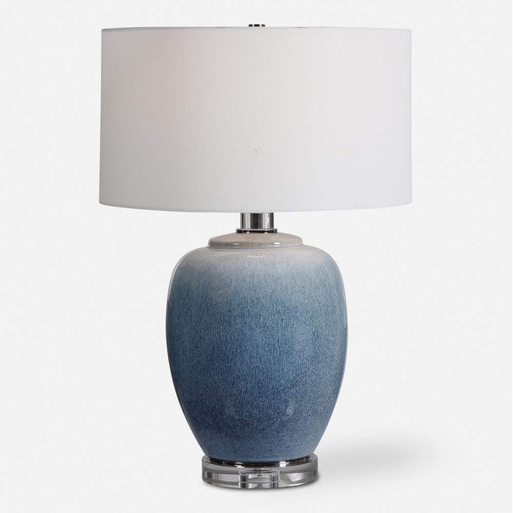 Uttermost Blue Waters Ceramic Table Lamp