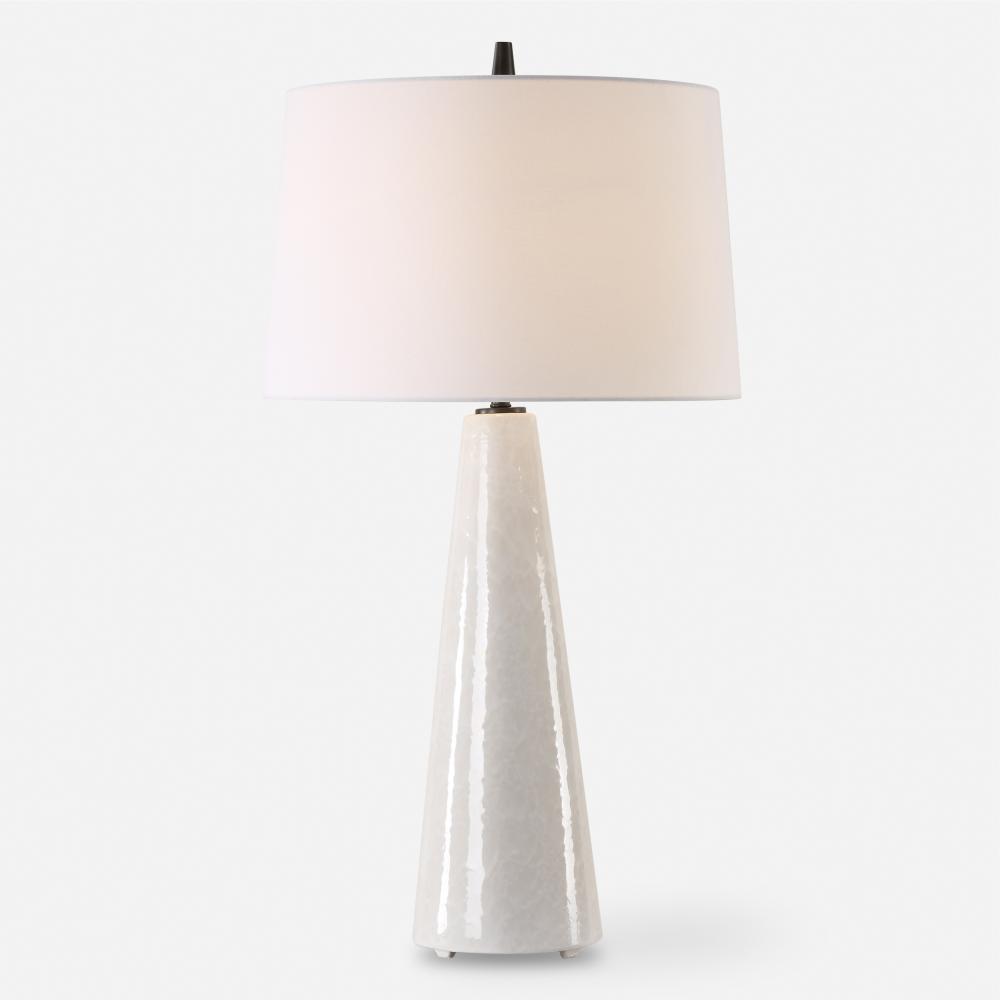 Loire Ivory Glaze Table Lamp