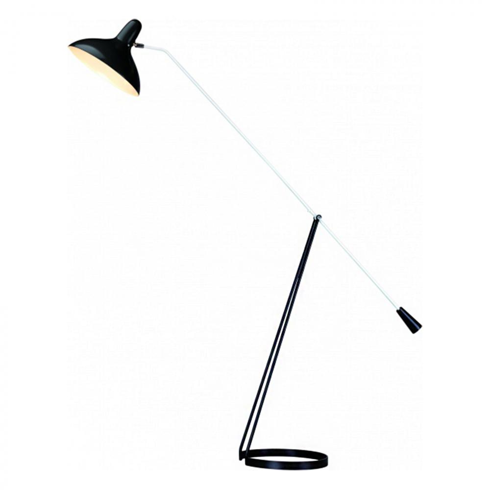 Black and White Floor Lamp