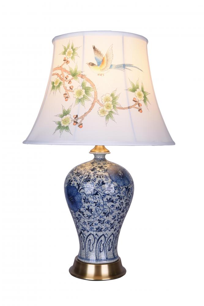 Blue& White Table Lamp