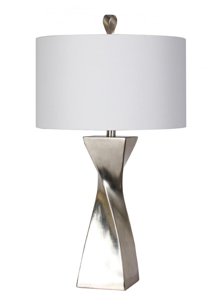 Silver Table Lamp