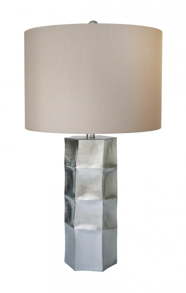 Silver Table Lamp