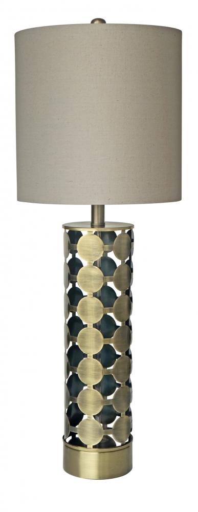 Antique Brass Table Lamp