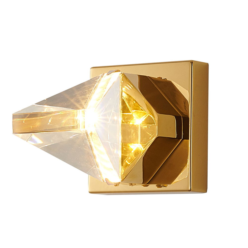 Brass LED Wall Sconce