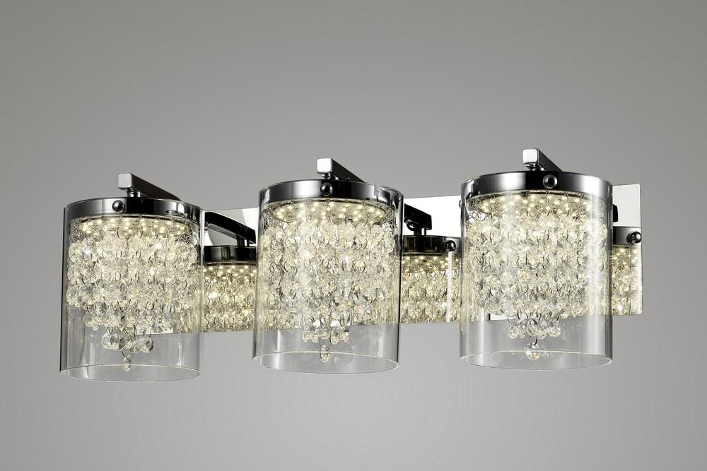 Chrome LED Wall Sconce