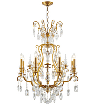 Bethel International Canada BET65XL-AB-1 - Antique Brass Chandelier