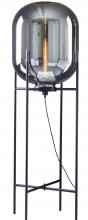 Bethel International Canada DU113SMK - Matte Black Floor Lamp