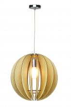 Bethel International Canada JU03C15W - Natural Wood Chandelier