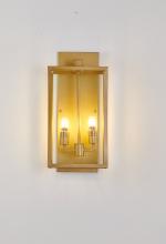 Bethel International Canada KC02W21BR - Brass Outdoor Wall Sconce