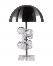 Bethel International Canada MTL10PQ-CH+CL - Chrome Table Lamp