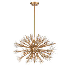 ELK Home 12766/19 - Starburst 26'' Wide 19-Light Chandelier - Satin Brass