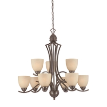 ELK Home SL808322 - Thomas - Triton 9-Light Chandelier in Sable Bronze